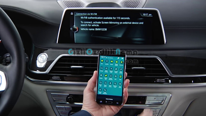 BMW 5 Serisi (G30) - Android Screen Mirroring resmi