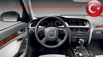 Türkçe Dil Paketi Yükleme - Audi A4 B8 - Audi A5 B8 - Audi Q5 B8 resmi