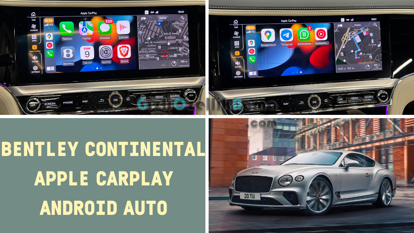Apple Carplay ve Android Auto Aktivasyonu - Bentley Continental (2015-2022) resmi