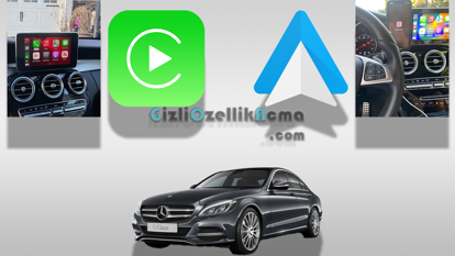 Mercedes-Benz C Serisi (W205) - Apple Carplay ve Android Auto Aktivasyonu resmi