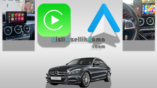 Mercedes-Benz C Serisi (W205) - Apple Carplay ve Android Auto Aktivasyonu resmi