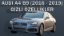 Picture of Hidden Features - Audi A4 B9 (2016 and later)