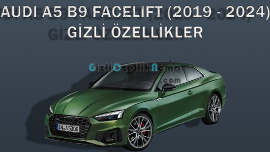 Picture of Hidden Features - Audi A5 B9 (2016 and later)