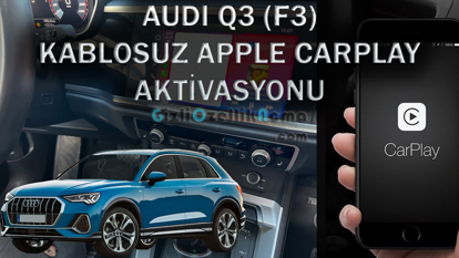 Kablosuz Apple CarPlay Aktivasyonu - Audi Q3 F3 (2019 ve Sonrası) resmi