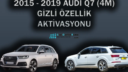 Picture of Hidden Features - Audi Q7 4M (2016 - 2019)