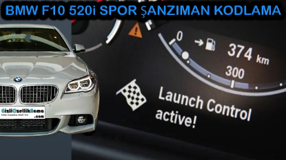 BMW F10 520i - Spor Şanzıman Kodlama / Spor Şanzıman Yazılımı