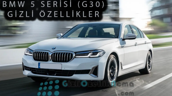 BMW G30 5 Serisi Gizli Özellik Aktivasyonu