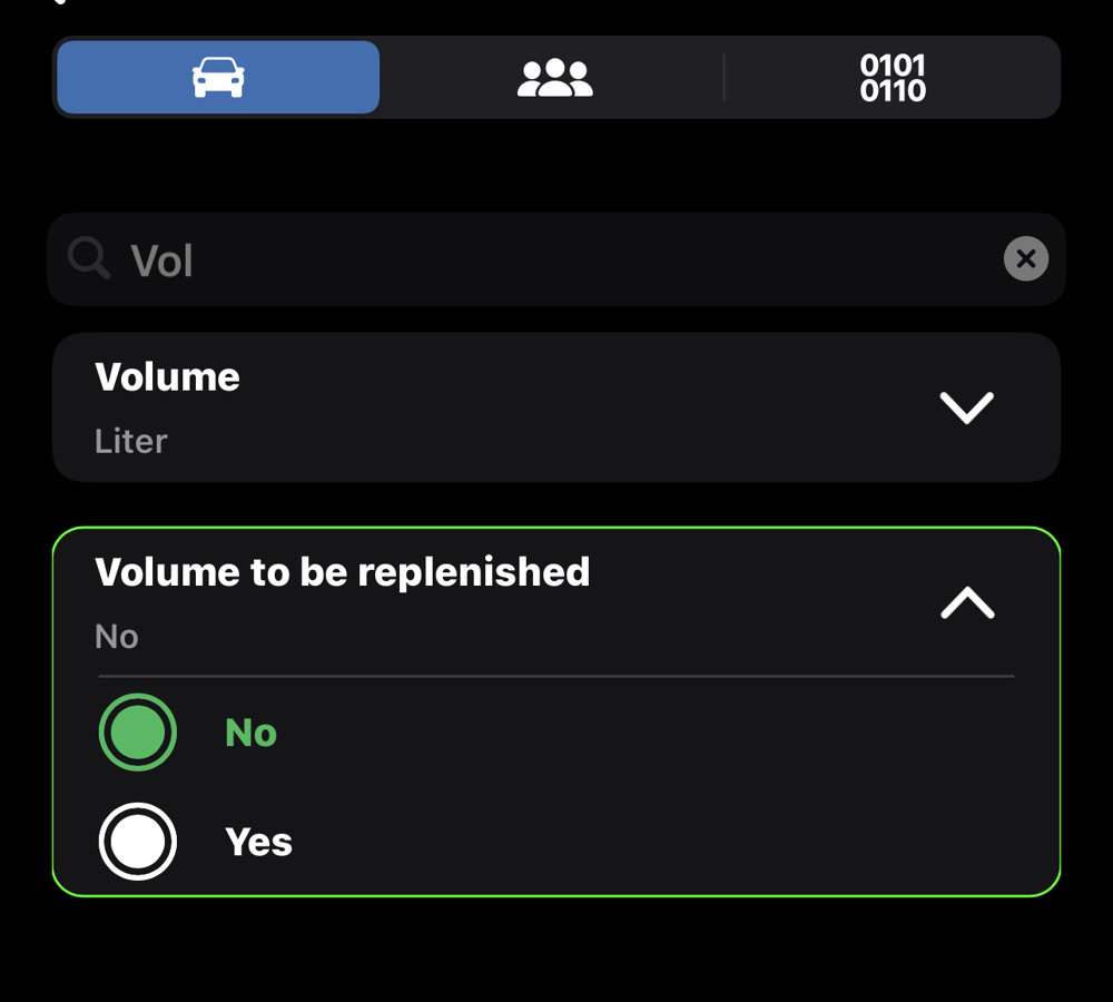 Tank free space screenshot